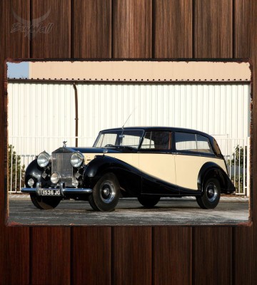 Металлическая табличка Rolls-Royce Silver Wraith Touring Limousine